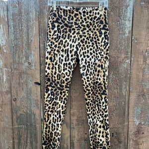 Leopard Print Skinny Pants